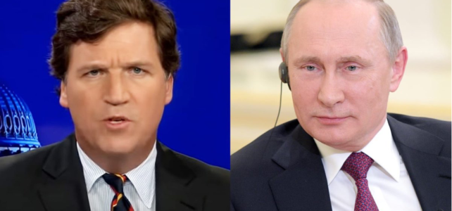 Tucker Carlson in Moskau – Interview mit Putin?